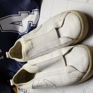 White Nike Slip-on Sneakers 8.5
